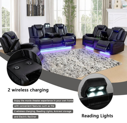 Power Reclining Sofa & Loveseat