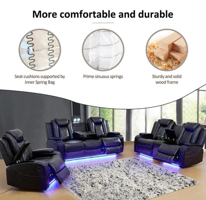 Power Reclining Sofa & Loveseat