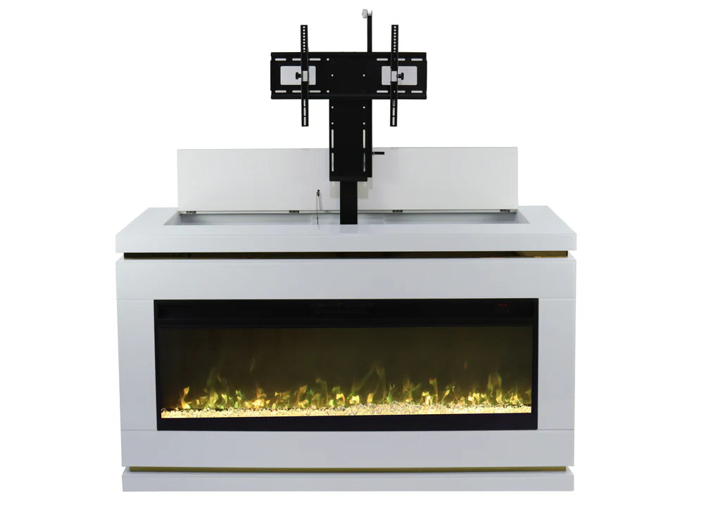 71" Modern Electric Fireplace TV Stand