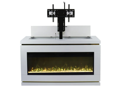71" Modern Electric Fireplace TV Stand