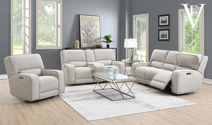 SOFA SET 2PC POWER RECLINERS HEATREST