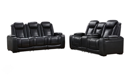 SOFA SET 2PC POWER RECLINERS HEAT REST