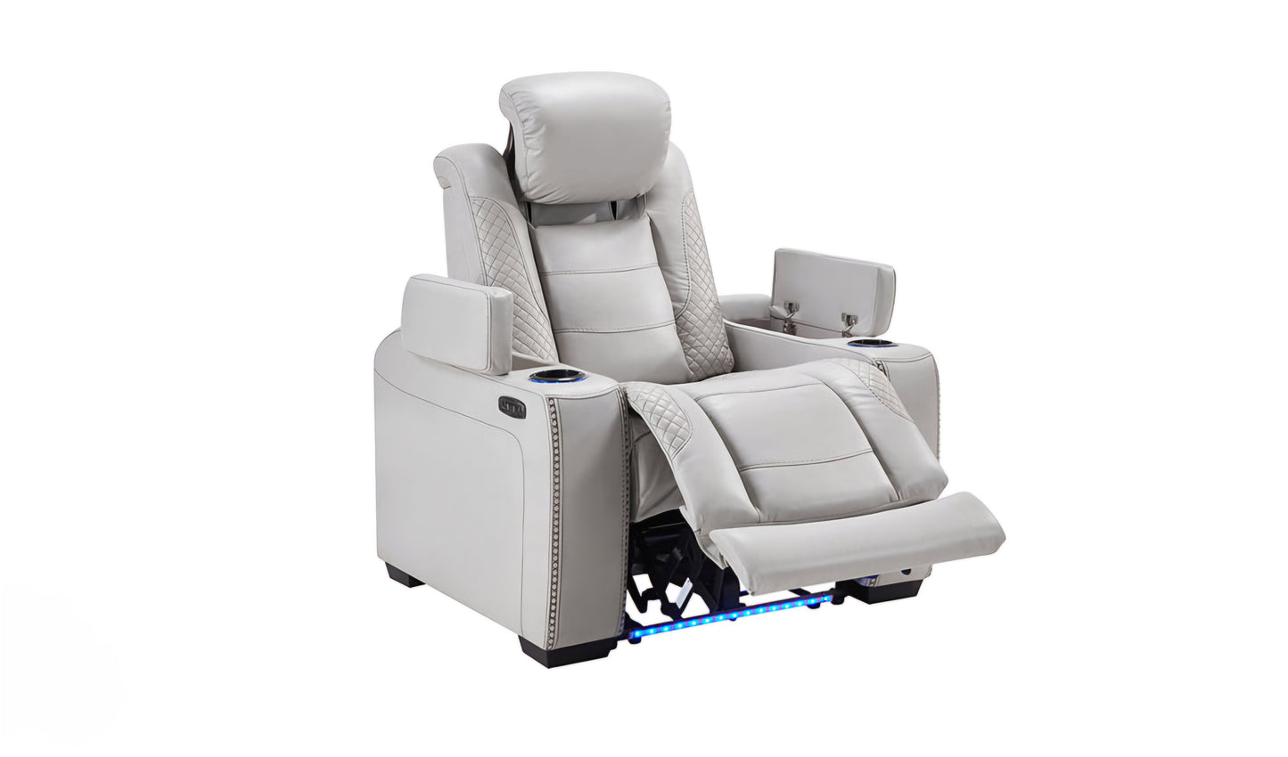 SOFA SET 2PC POWER RECLINERS HEAT REST