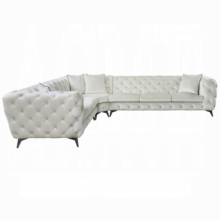 Atronia Sectional Sofa W/4 Pillows