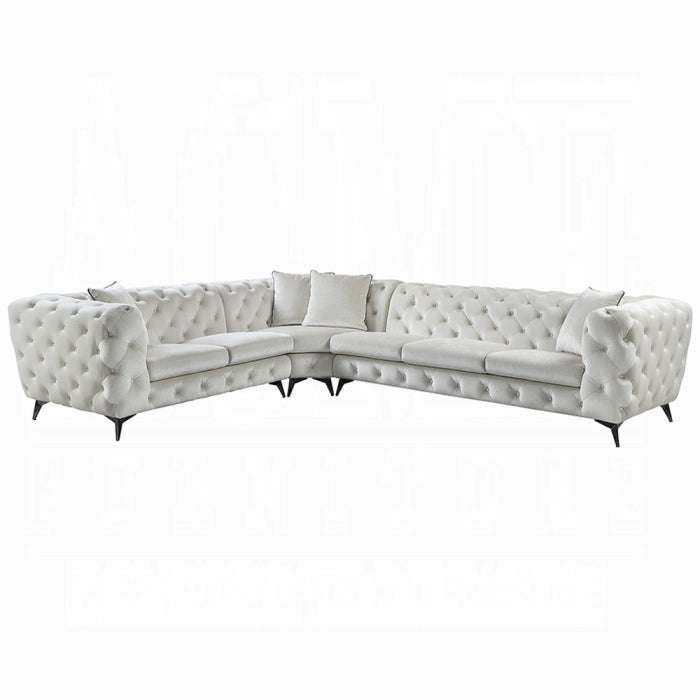 Atronia Sectional Sofa W/4 Pillows