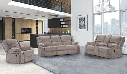 Cosimo Manual Sofa Set 3Pc   |