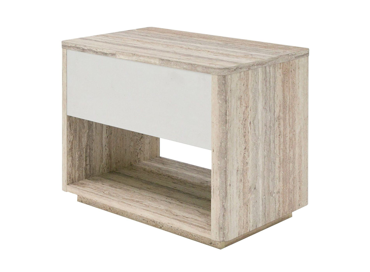 Modern Beige Velvet & Gold Bed E.King Bed Frame 2 nightstand