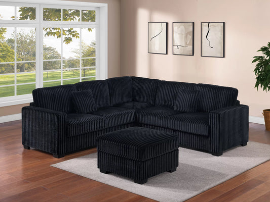 Sectional W Ottoman