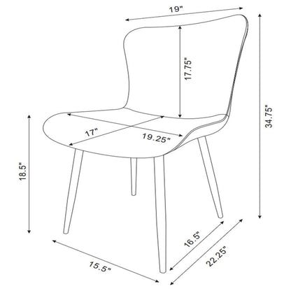 Dining Table Set with Extension Table Grey