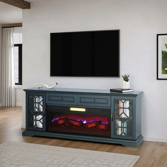 Fidel
74'' TV Console w/ Electric Fireplace