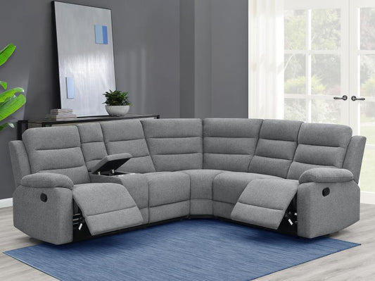 Reclining Sectional Sofa Smoke