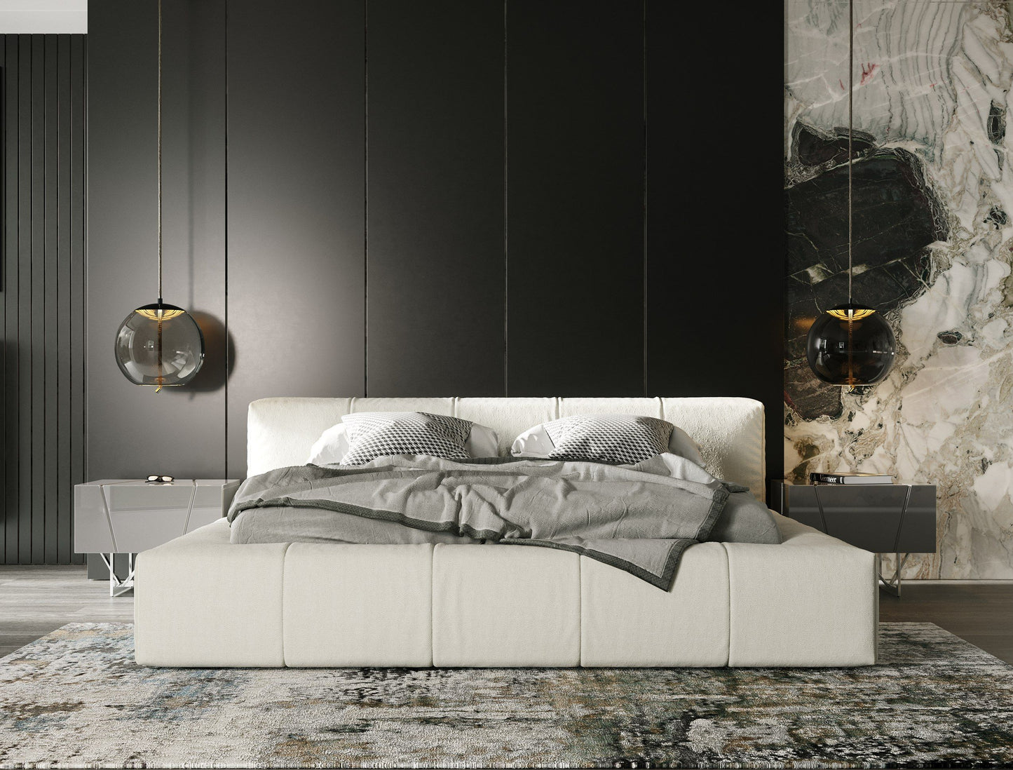 Modrest  - Modern Fabric Bed