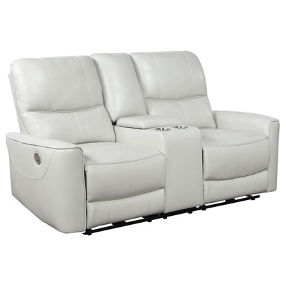 2-piece Power Reclining Sofa Set Dove Grey