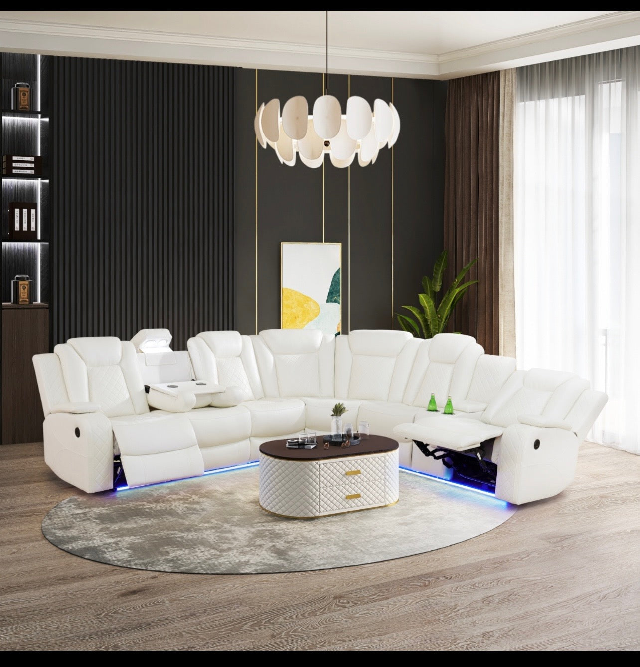 Sectional Power Recliner