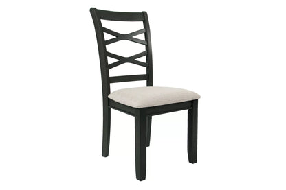 6-Pcs Dining Set
Table + 4 Chairs + Bench
