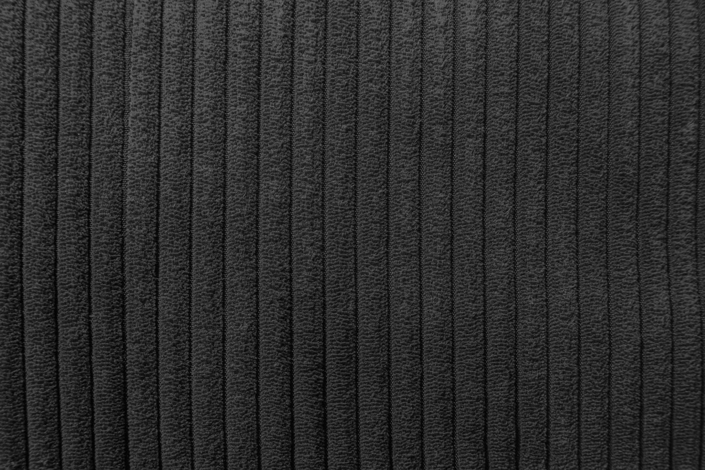 SECTIONAL W OTTOMAN Black