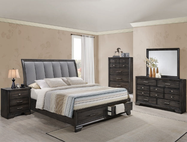 SETB6580 JAYMES BEDROOM GROUP 4PC