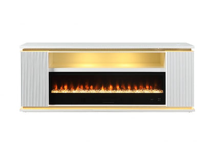 Medea 71" TV Stand w/ Electric Fire Place     |