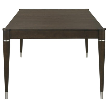 7-piece Rectangular Dining Set Ash Brown