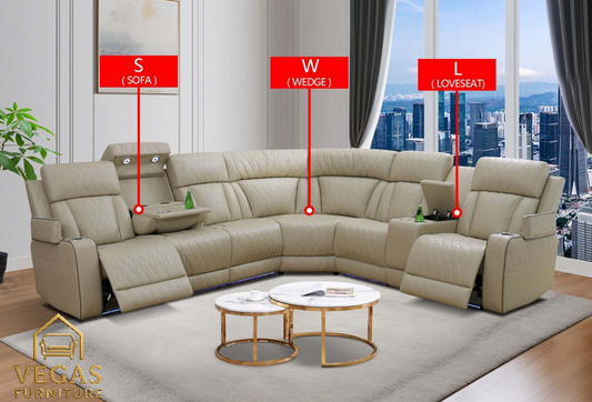 Sectional Power Recliners