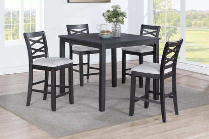 5-Piece Counter Height Table
Table + 4 Chairs