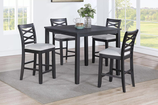 5-Piece Counter Height Table
Table + 4 Chairs