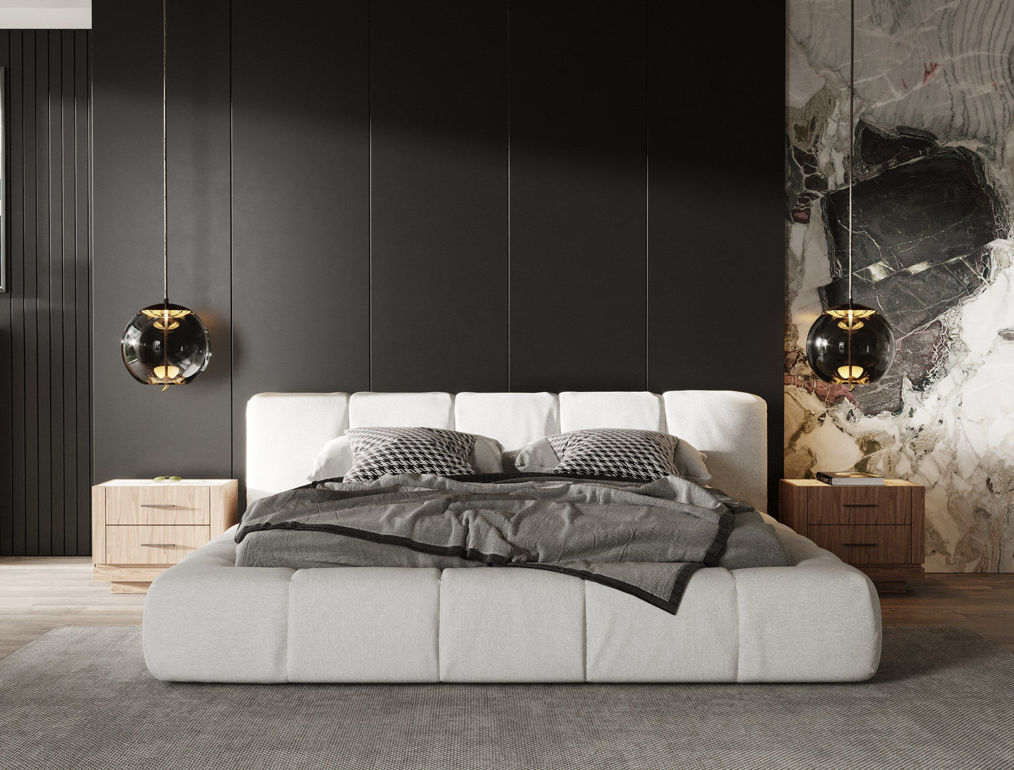 Modrest  - Modern Fabric Bed
