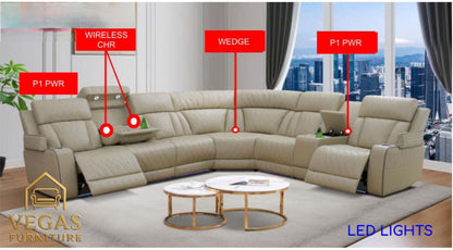 Sectional Power Recliners