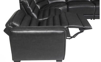 Sectional 2 Power Recliners Power Back & power Seat