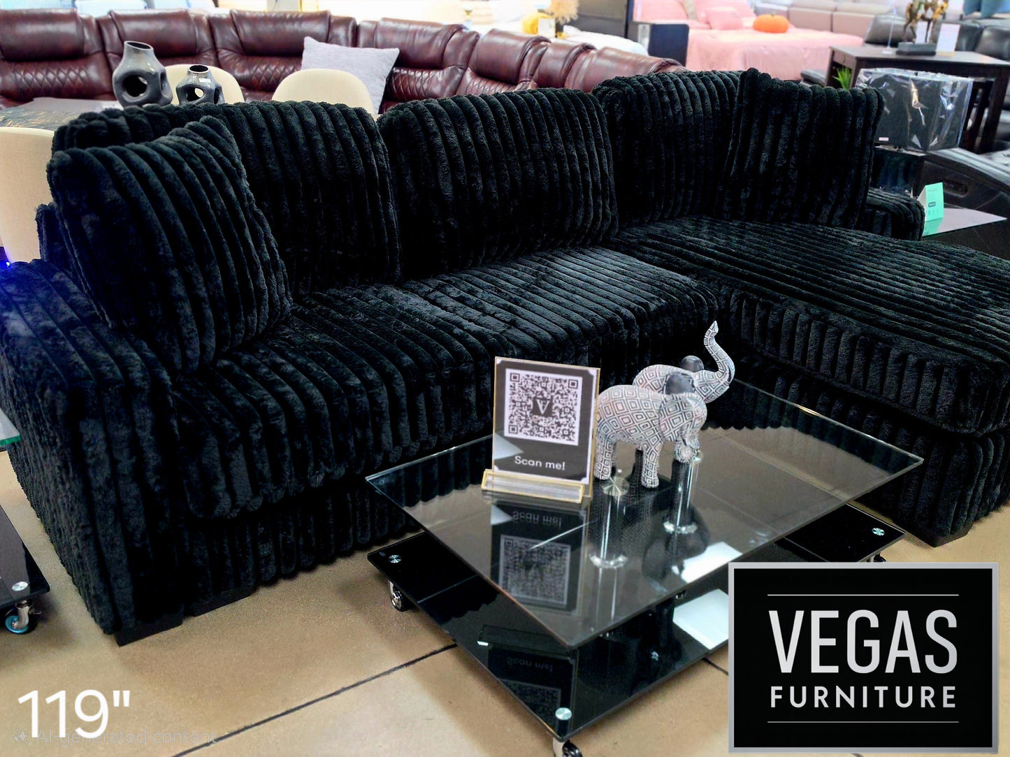 Sectional Reversible Chaise