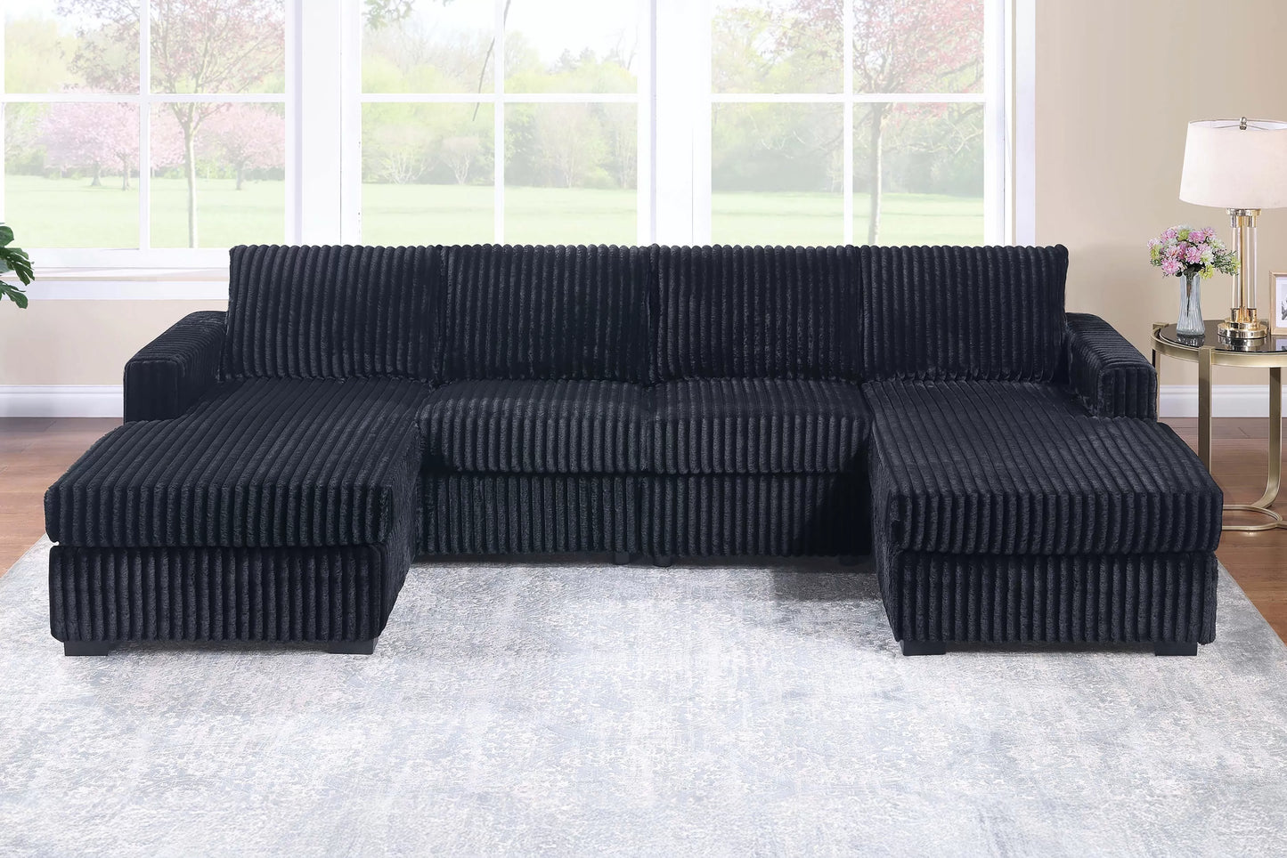 Sectional Double Chaise