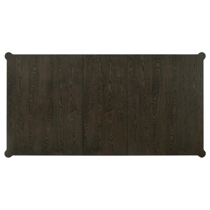 7-piece Rectangular Dining Set Ash Brown