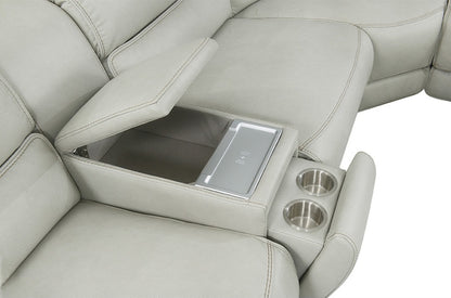 Waterproof 6 Piece Power Sectional