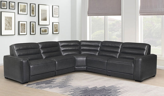 Sectional 2 Power Recliners Power Back & power Seat