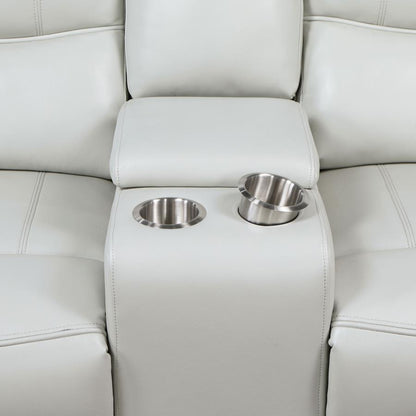 2-piece Power Reclining Sofa Set Dove Grey
