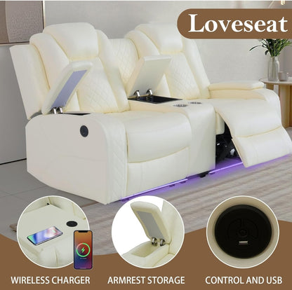 Power Reclining Sofa & Loveseat