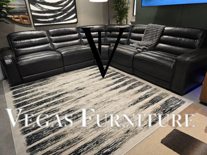 Sectional 2 Power Recliners Power Back & power Seat