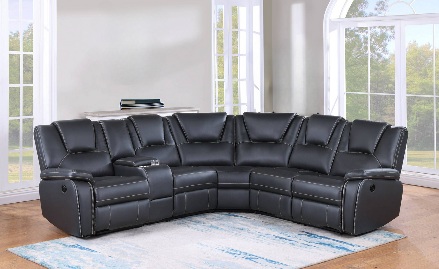 Modular Manual Recliner Sectional