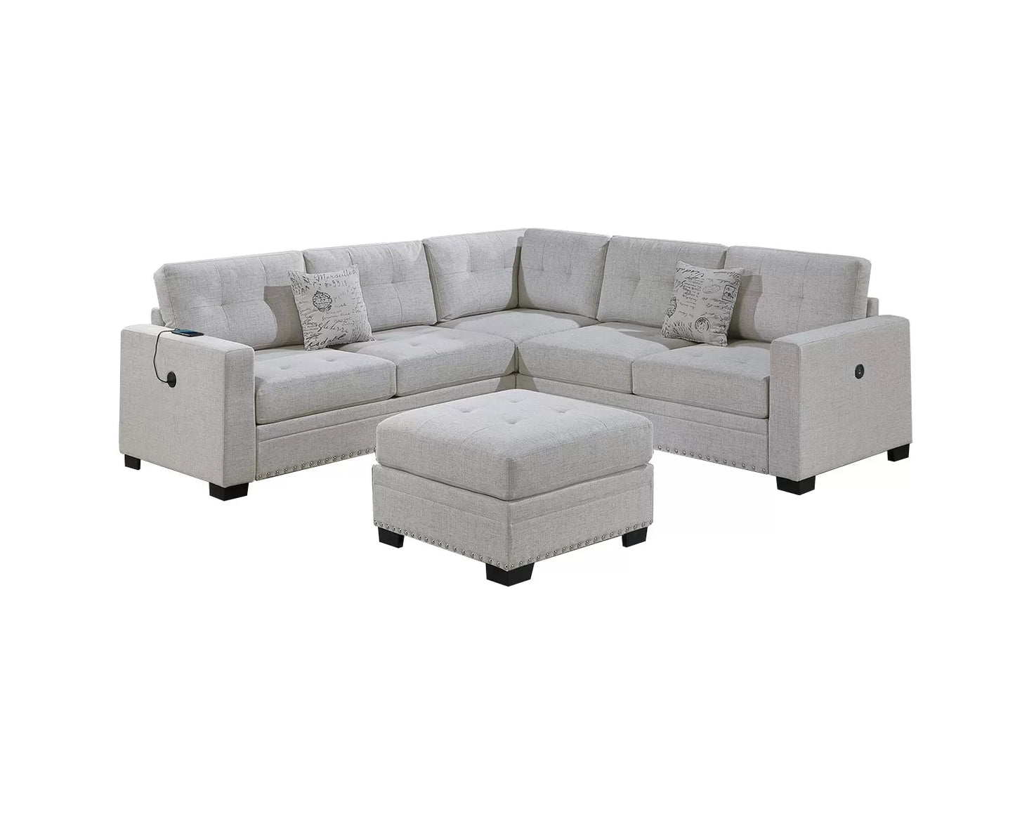 Sectional Set W/ Ottoman