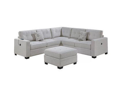 Sectional W/ Ottoman /USB