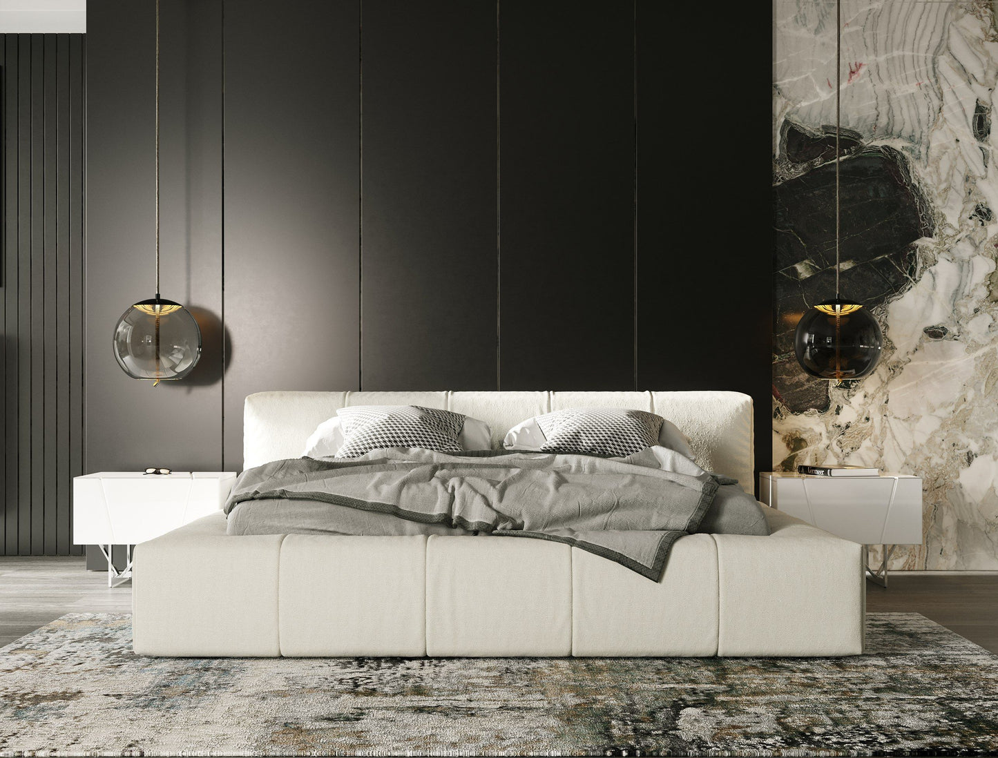 Modrest  - Modern Fabric Bed