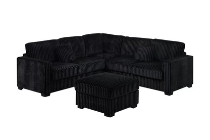 Sectional W Ottoman
