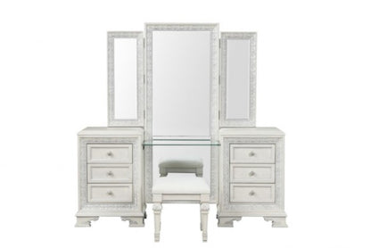 Stella Mia
 Bed Set 4Pc W Vanity |