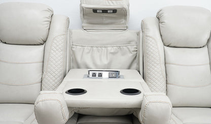 SOFA SET 2PC POWER RECLINERS HEAT REST